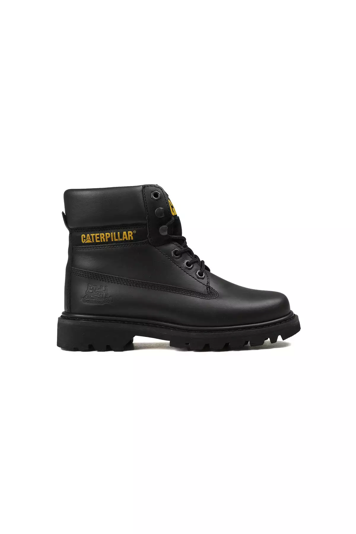 کفش زمستانی کلاهدار کلرادو با زیره لاستیکی از جنس چرم نبوک مقاوم در برابر آب برند Cat - 762991402