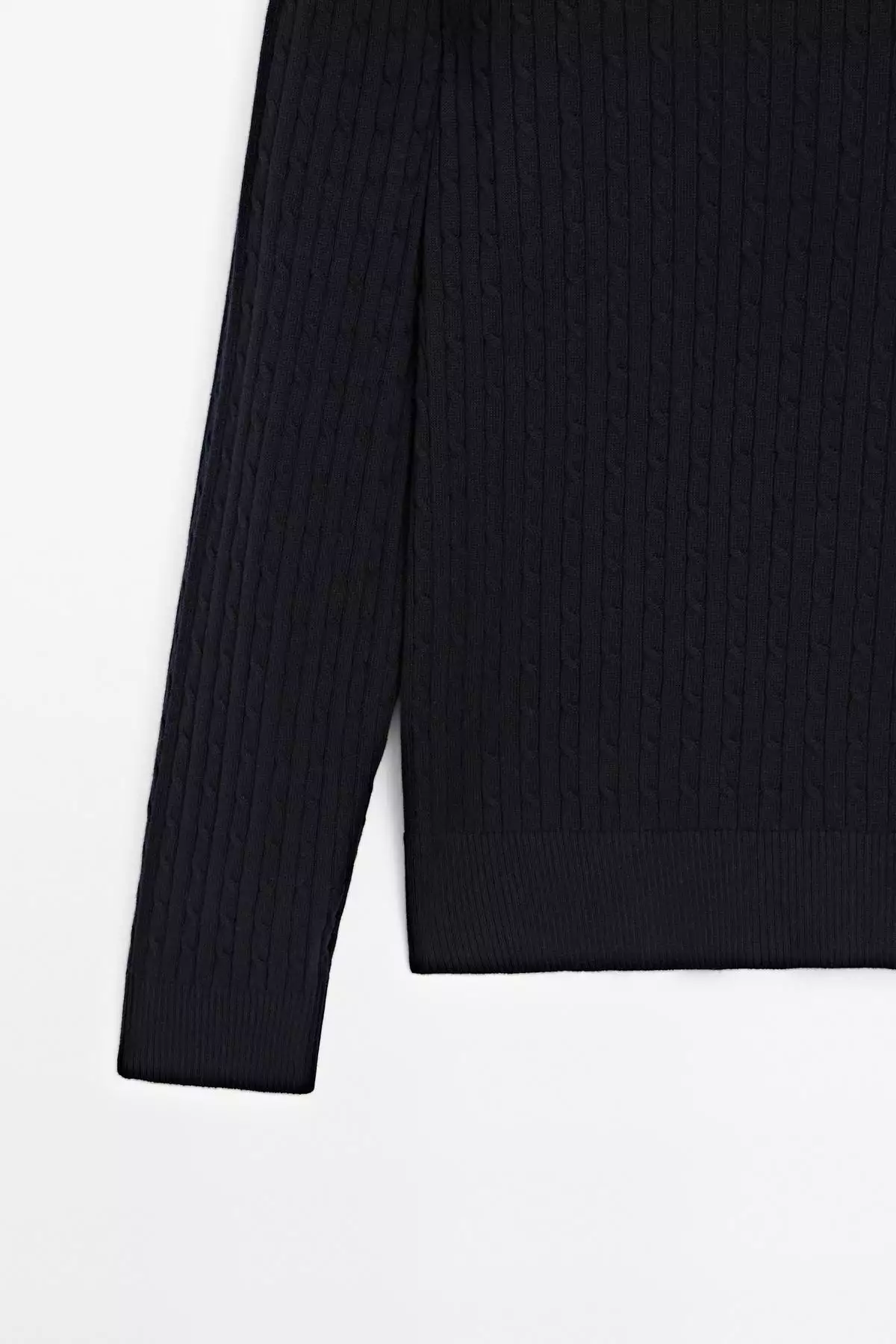 کنار بافتنی بافته شده از پنبه برند Massimo Dutti - 977920600