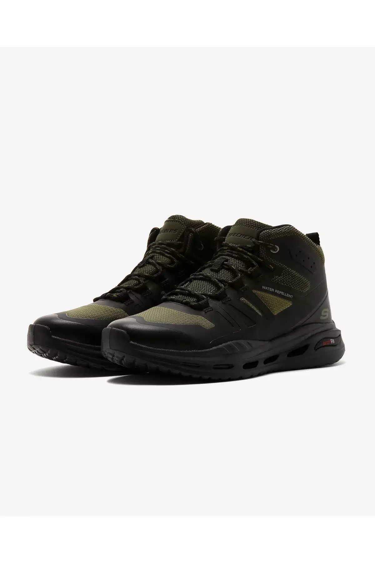 کفش بوت مردانه آرچ فیت اوروان - مدل مونتفورت سیاه 210478 برند Skechers - 765236098