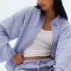 ست پیژامه با پیراهن و شلوارک برند H&M - 955165482