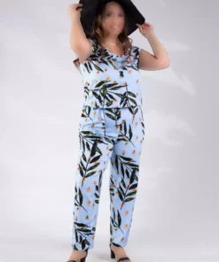 سرهمی گلدار سایز بزرگ آبی برند Roxxlen - 965777380
