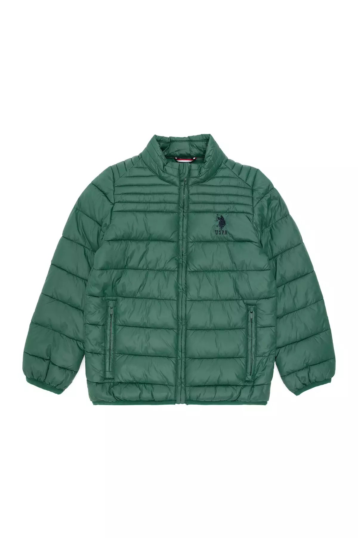 پالتو کمرنگ سبز تیره برای پسران شماره 50292884-VR079 برند U.S. Polo Assn. - 855953910