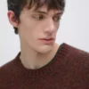 ژاکت استین کوتاه با یقه گلابی از مخلوط پشم برند Massimo Dutti - 995475650