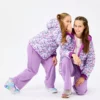 کاپشن پافر دو طرفه دخترانه بزرگ رنگ بنفش مدل SK2520079-4069 برند Skechers - 981631666