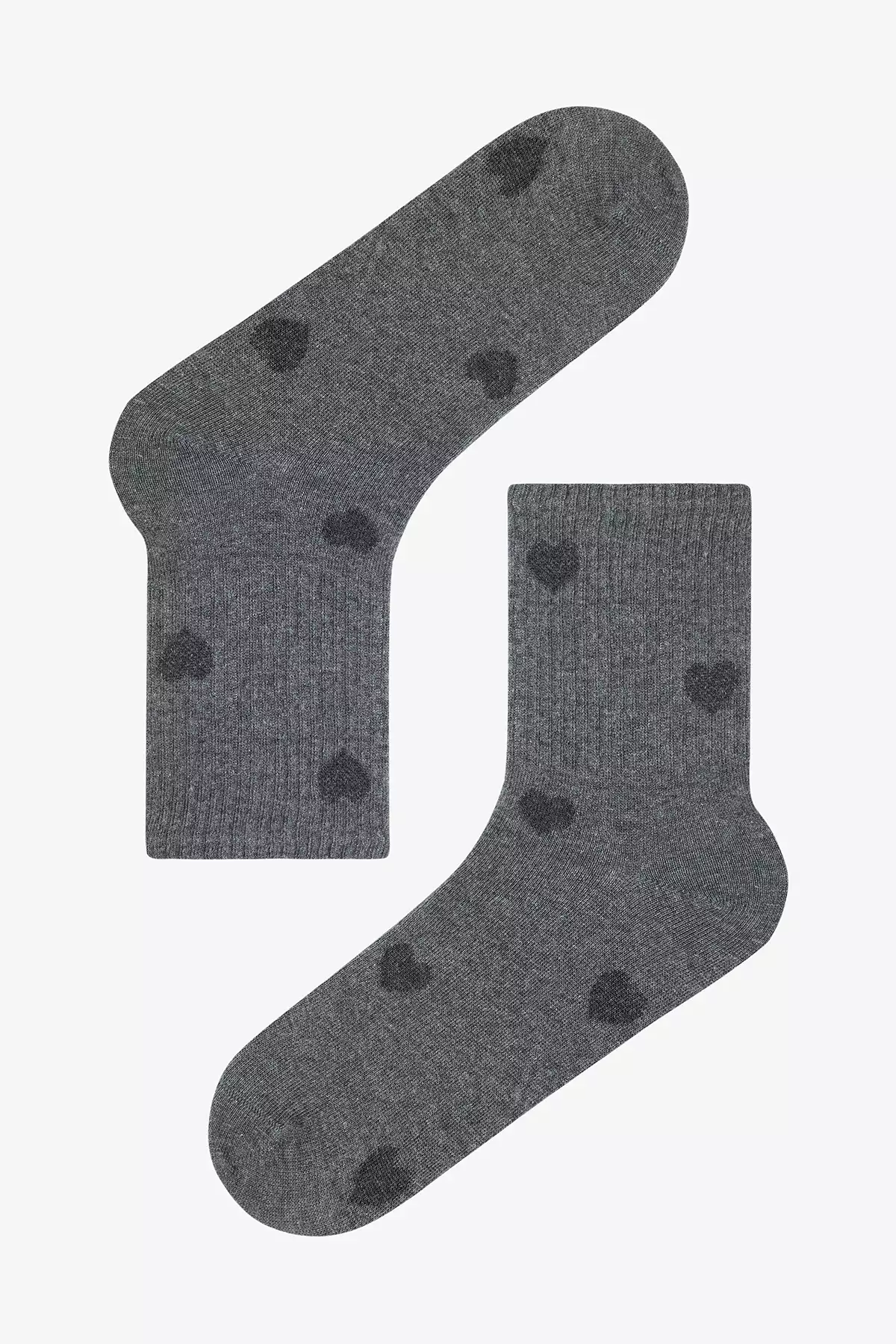 5 جفت جوراب ساق کوتاه با طرح قلب از جنس پنبه برند Penti - 988277984