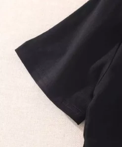 تیشرت تابستانی کودک، پارچه بافت سوپر، آستین کوتاه، با کشسانی متوسط - مشکی برند qubo sportswear & company - 891649802