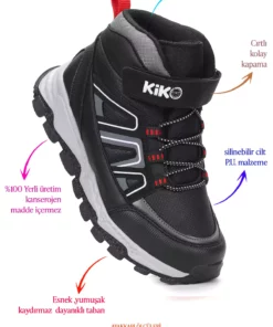 کفش ورزشی چسبی پسرانه ترمو کالی برند Kiko Kids - 859150950