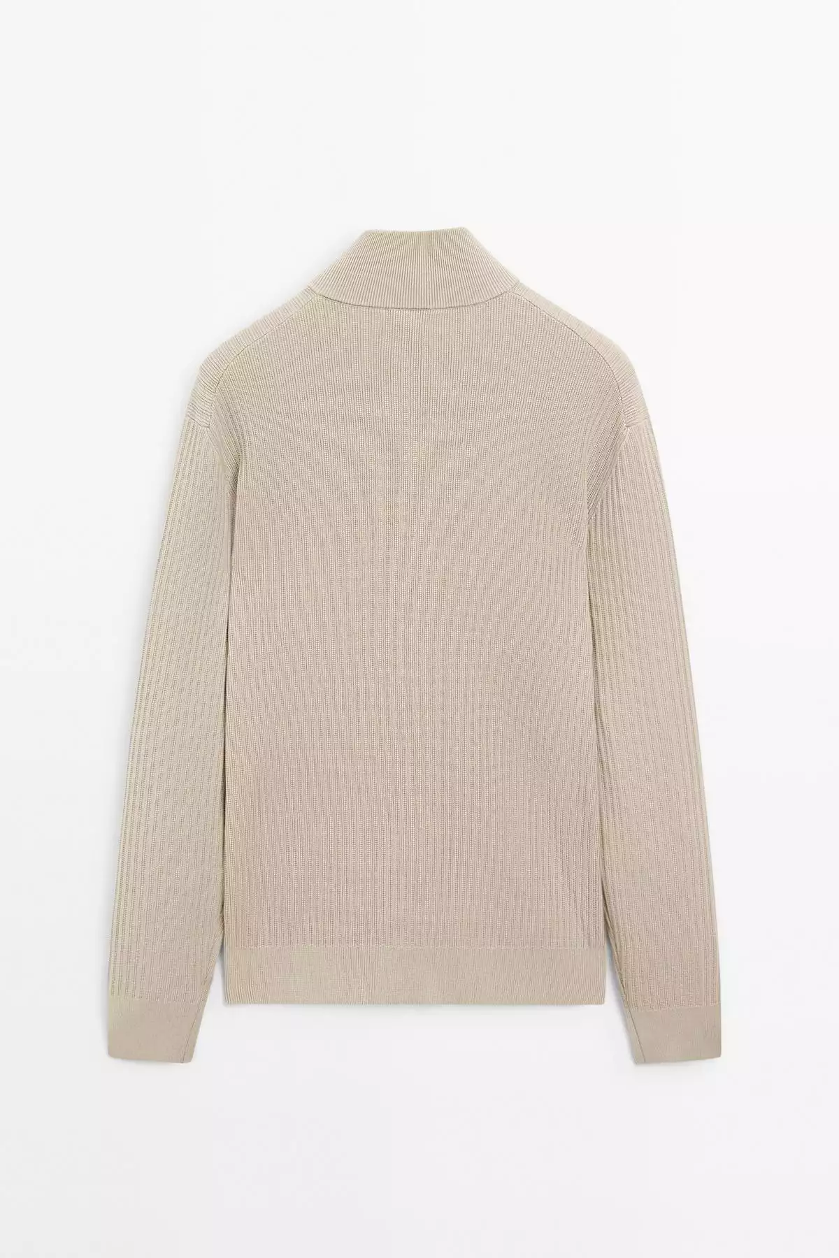 ژاکت با یقه دیپ طراحی شده از جنس بافتنی برند Massimo Dutti - 978135279