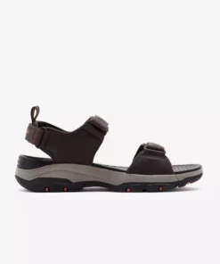 ساندال مردانه قهوهای تریسمَن مدل رایر 205112 چاک برند Skechers - 824183149