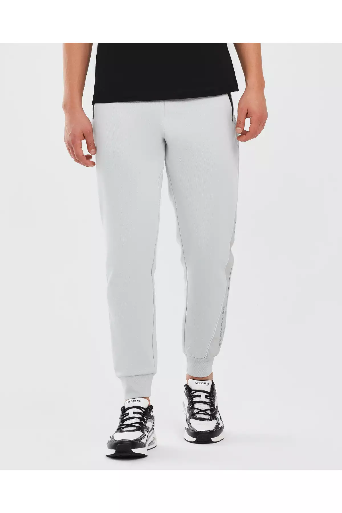 شلوار ورزشی مردانه 2xı-lock M Jogger رنگ خاکستری مدل S241039-035 برند Skechers - 813379077