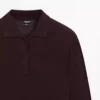 پلیور یقهدار بافتنی ۱۰۰% پشم برند Massimo Dutti - 984280804