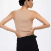 دامن مینی کمردار برند MANGO - 343495102