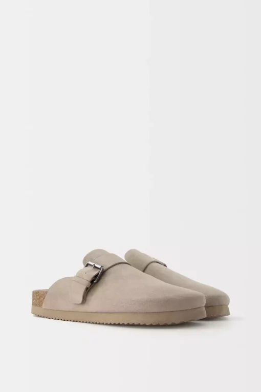 صندل مردانه با قفل پلاستیکی برند Bershka - 841236368