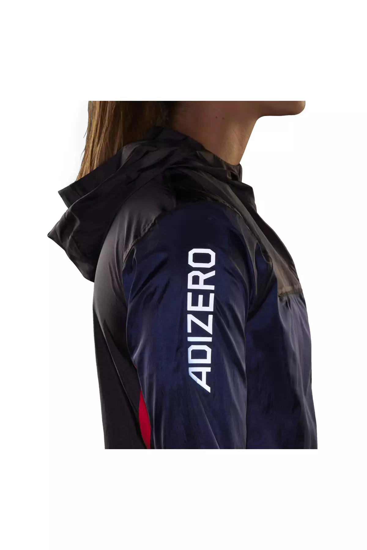 جاکت زنانه آدیداس Adizero IM4165-K بارانی-بادگیر رنگ سرمهای برند adidas - 760954111