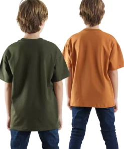 تیشرت ساده سایز بزرگ دو عددی برای پسران برند Denokids - 898689604