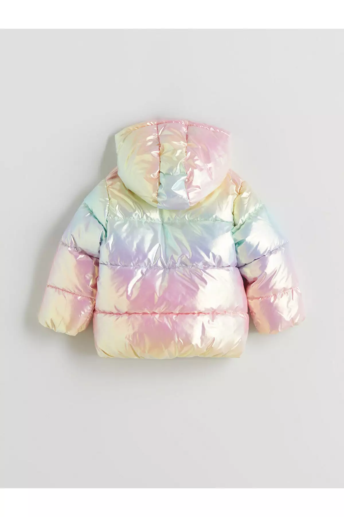 کاپشن بادکرده جدید دخترانه با طرح رنگی LCW Kids برند LC Waikiki - 979316509