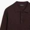 پولوشرت پشمی با ترکیب پنبه برند Massimo Dutti - 969523308