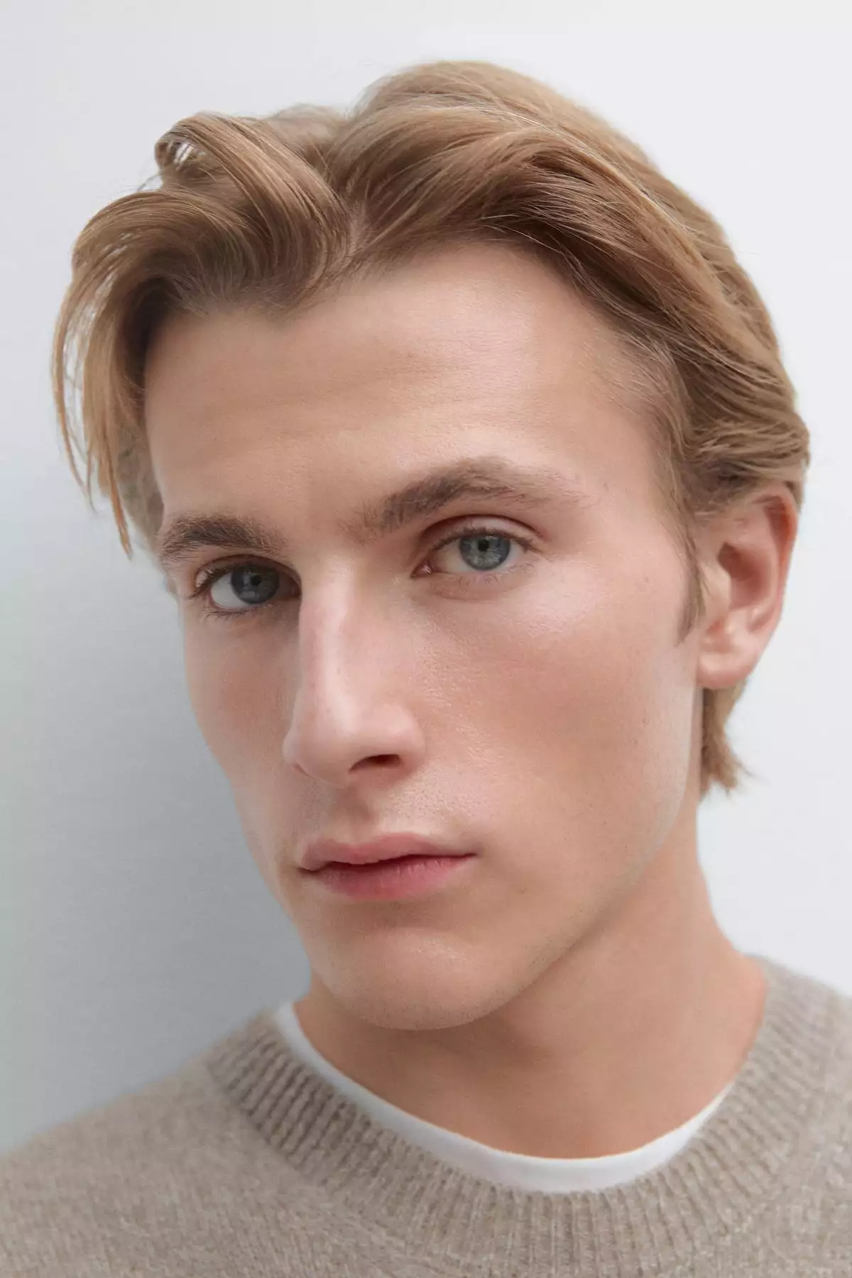 ژاکت با یقه دوچرخهای و طراحی ملانژ برند Massimo Dutti - 987799583