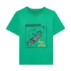 تی‌شرت گرافیکی مردانه کودک با اندازه معمولی و رنگ سبز برند Skechers - 946917451