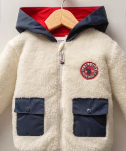 پالتو سفید بچهگانه مردانه برند U.S. Polo Assn برند U.S. Polo Assn. - 969442428