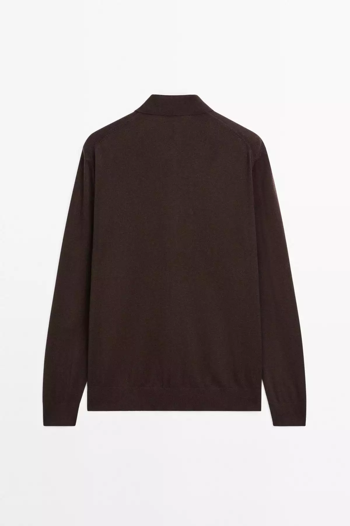 پولوشرت پشمی با ترکیب پنبه برند Massimo Dutti - 969523308
