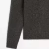 پولوشرت با یقه V و بافت کنترست دار برند Massimo Dutti - 991305250