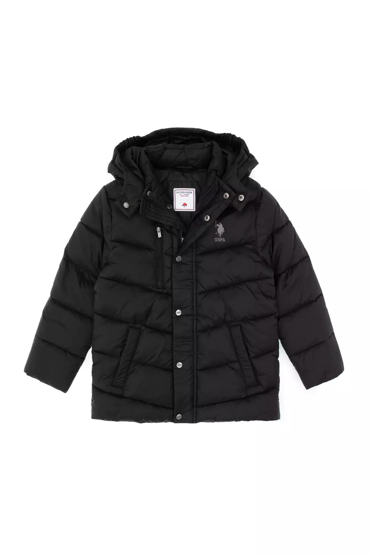 کاپشن مشکی بچهگانه مردانه 50312119-VR046 برند U.S. Polo Assn. - 1038093396