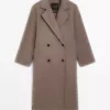 کابان کراوزه از ترکیب پشم بلند برند Massimo Dutti - 984284173