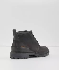 بوت مردانه مشکی چرم اصل اسکریمی برند Aldo - 858177280