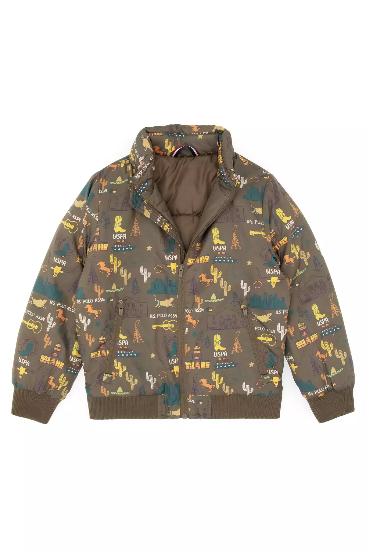 مانتوی ویزون بچهگانه پسرانه 50313189-VR052 برند U.S. Polo Assn. - 1039152985