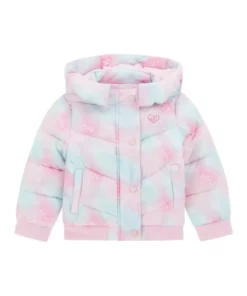 کت بلند با کلاه و پدینگ برند Guess - 1007022767