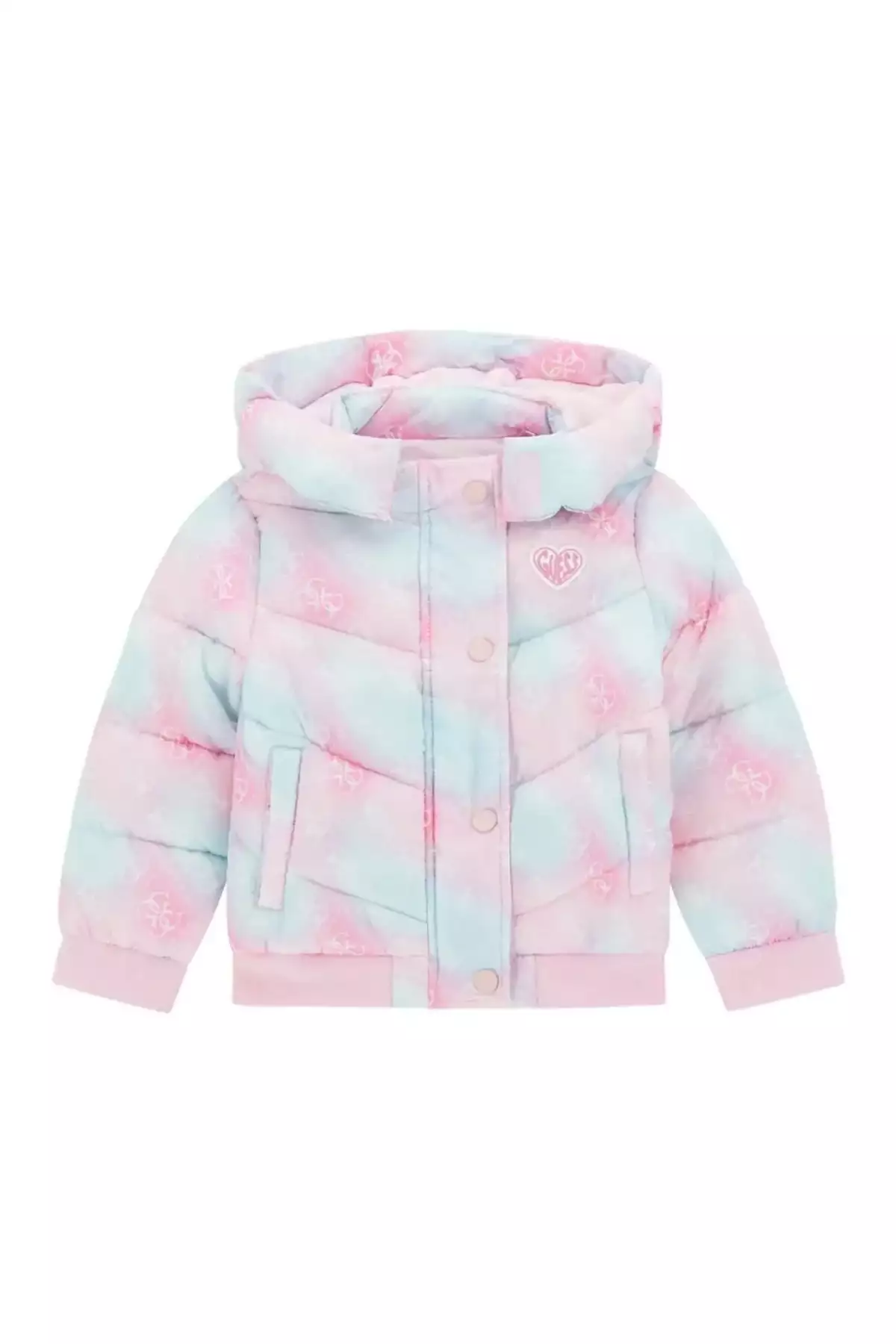 کت بلند با کلاه و پدینگ برند Guess - 1007022767