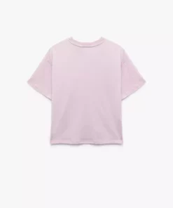 تیشرت کوتاهÂستین با طرح چاپی و پولکدار مینی موس با مجوز برند Koton - 931164720