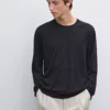ژاکت بافتنی از 100٪ پشم مریدنوس برند Massimo Dutti - 943650731
