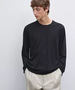 ژاکت بافتنی از 100٪ پشم مریدنوس برند Massimo Dutti - 943650731
