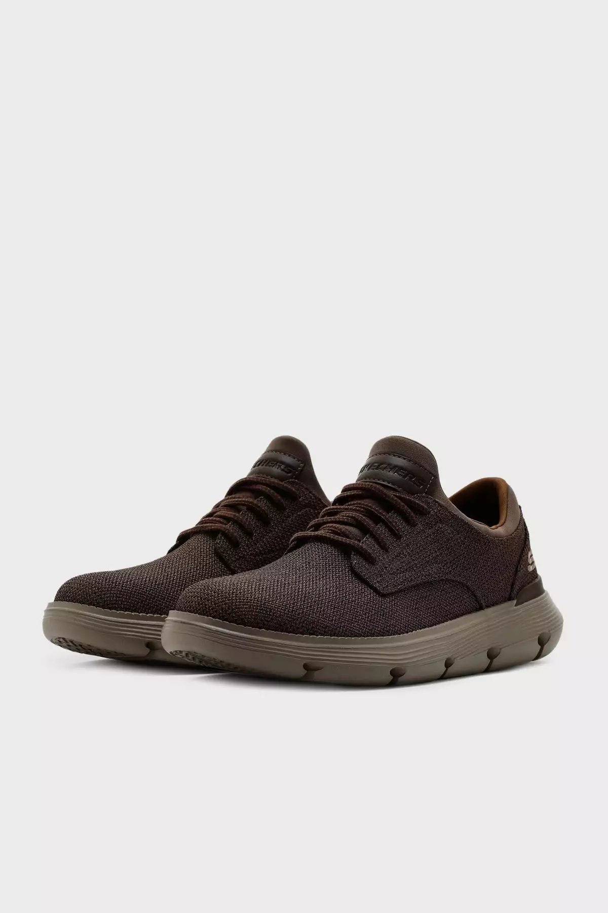 کفش روزمره مردانه با رویه کنواس گارزا مدل 204907 BRN برند Skechers - 930525365
