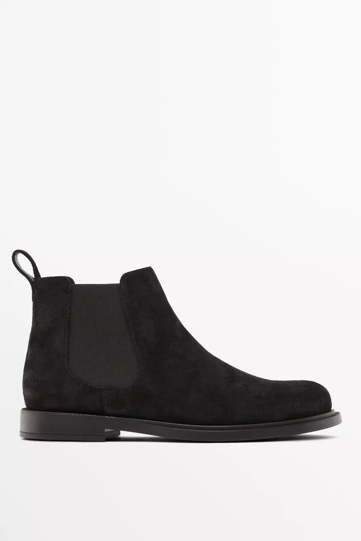 چکمه چلسی از چرم سوئدی ضخیم و روغنی برند Massimo Dutti - 1016421088