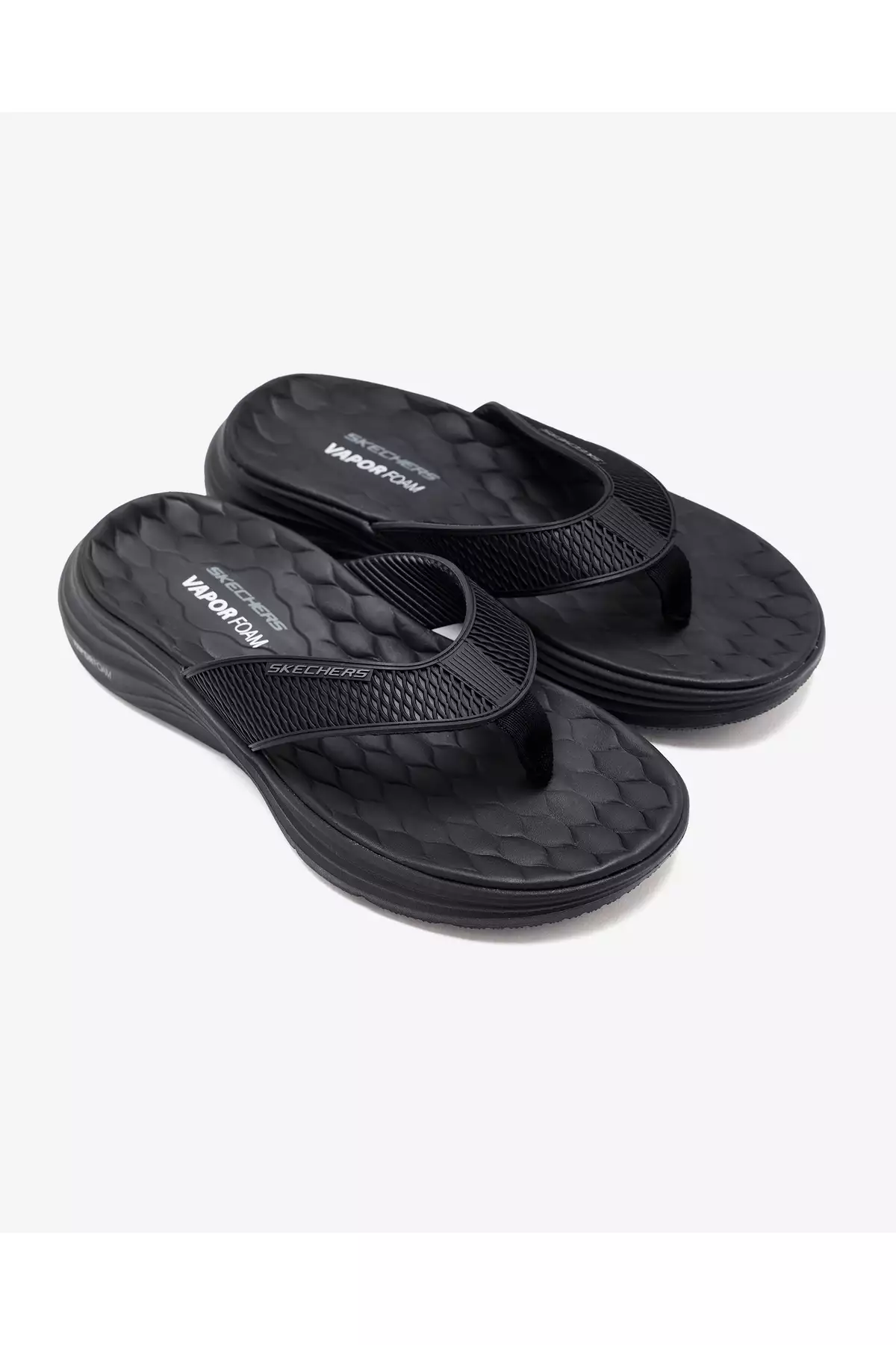صندل فومی بخار - صندل پارچهای مردانه سایتو مدل 232894 مشکی برند Skechers - 822612199