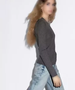 پلیور بافت ریب و پشمی برند Massimo Dutti - 959427664