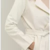 کاپشن کلاهدار کراواتی 5503-03 کرم برند sefamerve - 833440792