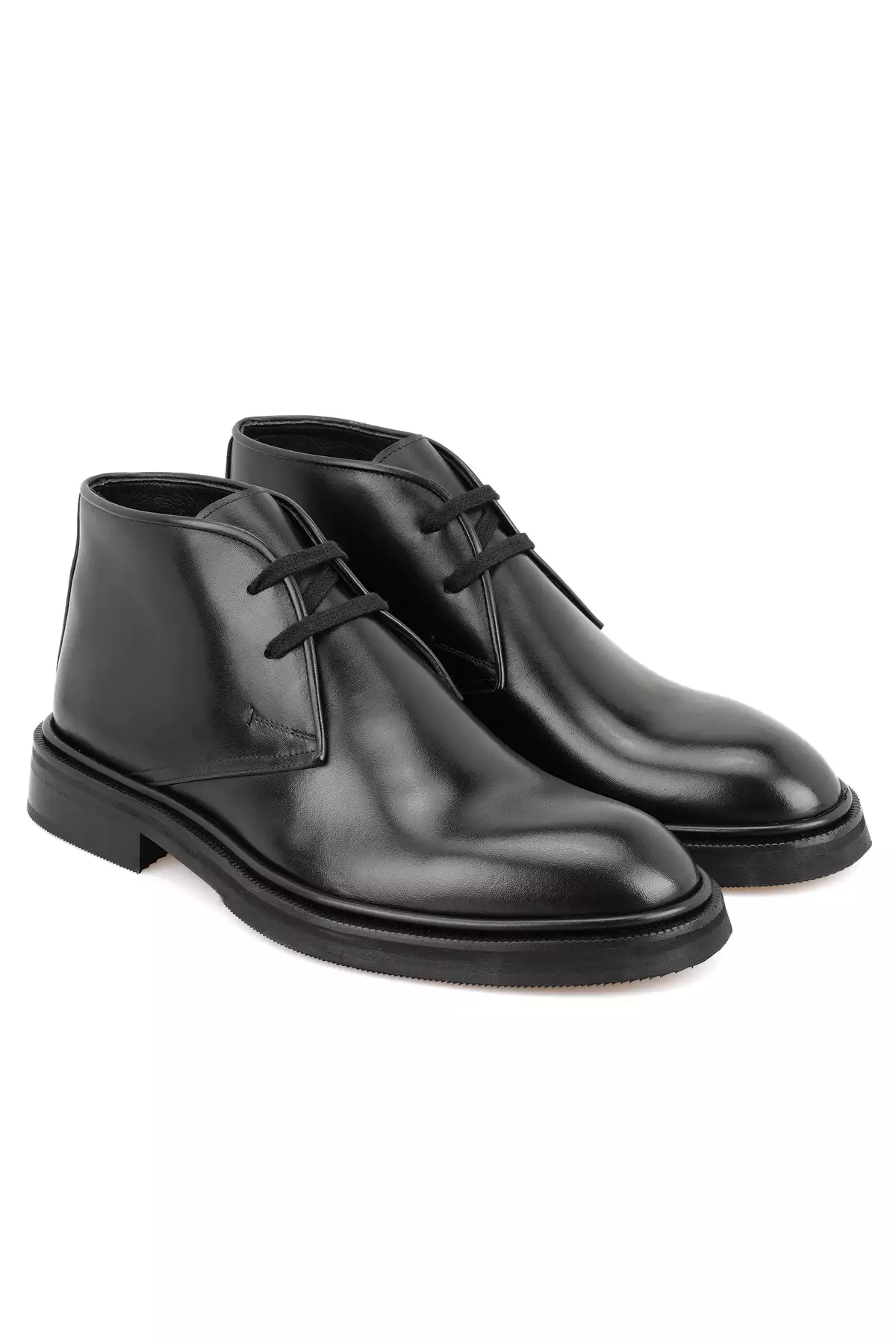چکمه چرم مشکی مردانه ایوان برند Desa - 770777162