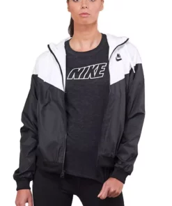 کاپشن زنانه هودی Windrunner مدل AR3092-010 برند Nike - 640616328