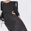 دامن A شکل بلند با مخلوط پشم برند Massimo Dutti - 984739861