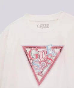 تیشرت چاپی دخترانه فروشگاه BG برند Guess - 979113807