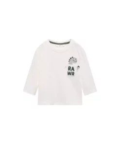 تیشرت سفید شکسته برای پسر بچه برند MANGO - 924137167