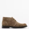 بوت چرم ضخیم سوئدی با شکاف برند Massimo Dutti - 970255111