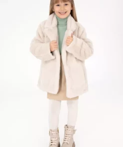 کاپشن کرم دخترانه 50291716-VR071 برند U.S. Polo Assn. - 872927933