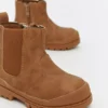 بوت بچگانه مردانه با ظاهر جیر LCW STEPS برند LC Waikiki - 978597912