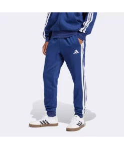 شلوار ورزشی مردانه لاجوردی سه خط ضروری برند adidas - 939053222