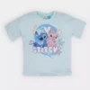 تیشرت کوتاه آستین دخترانه دیزنی لیلو و استیچ با یقه گرد برند Defacto - 929415467